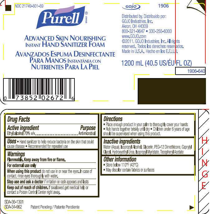 PURELL Advanced Skin Nourishing Instant Hand Sanitizer