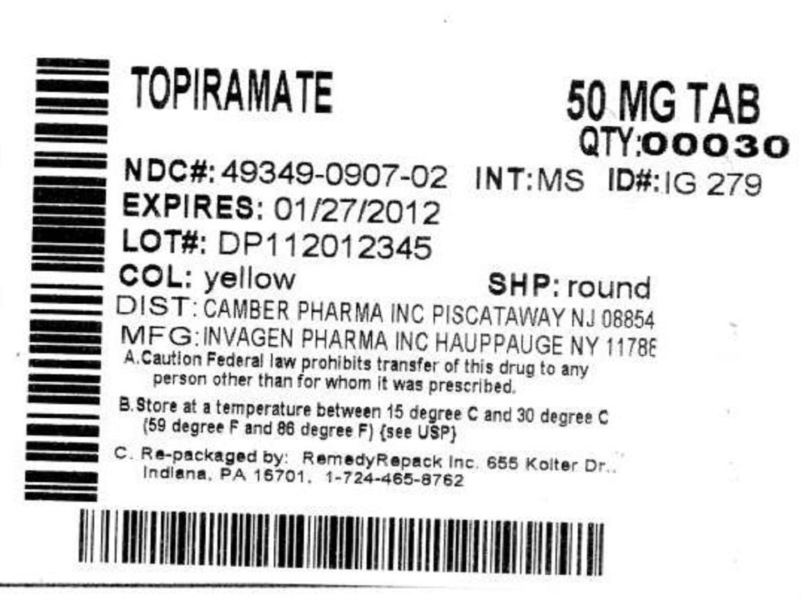 Topiramate