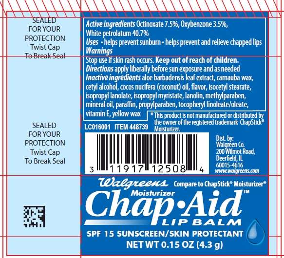 Walgreens Chap Aid Moisturizer