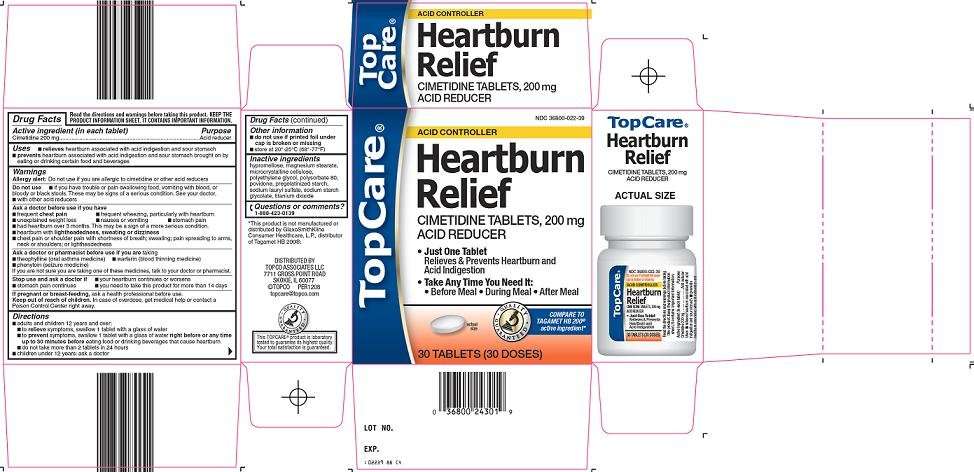 TopCare Heartburn Relief