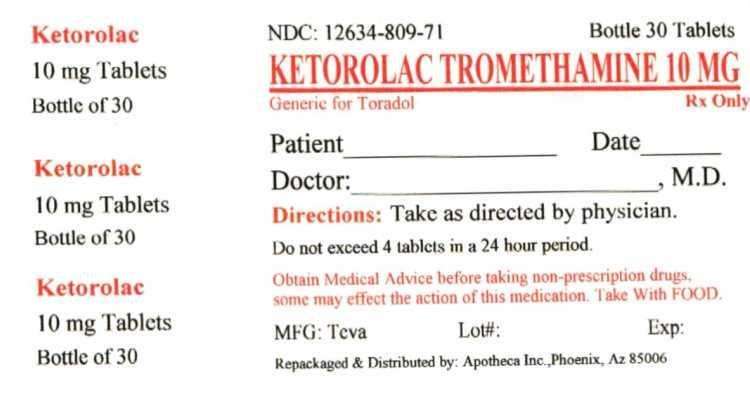 Ketorolac Tromethamine