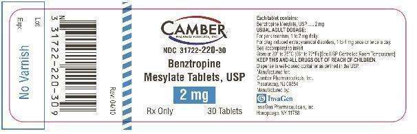 Benztropine Mesylate