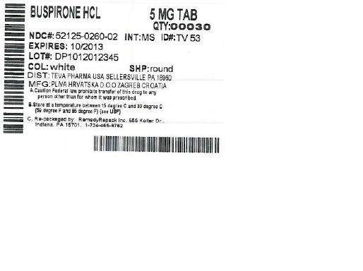 Buspirone Hydrochloride