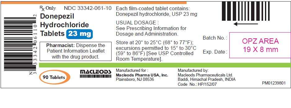 Donepezil hydrochloride