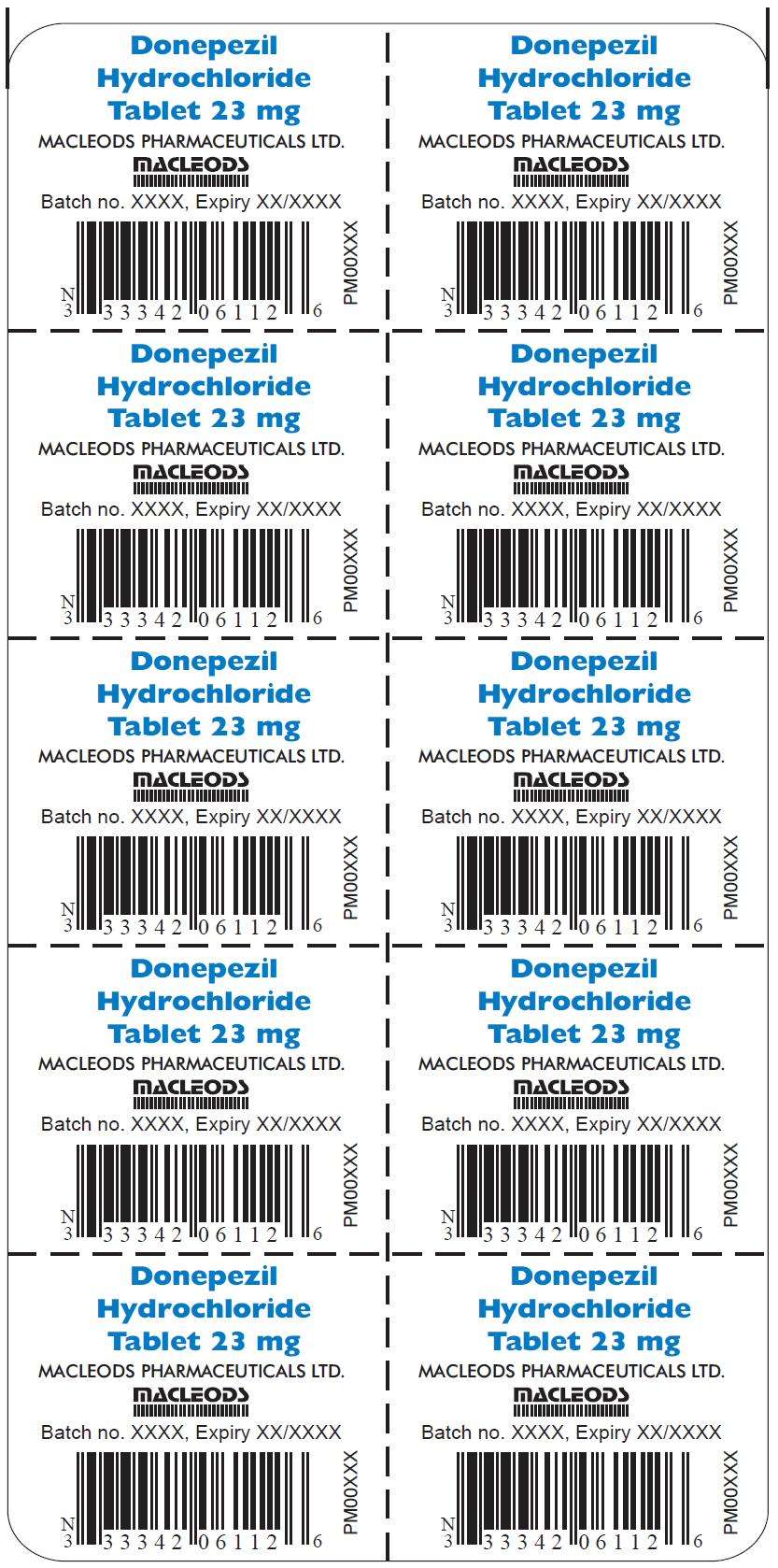 Donepezil hydrochloride