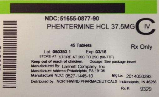 Phentermine hydrochloride