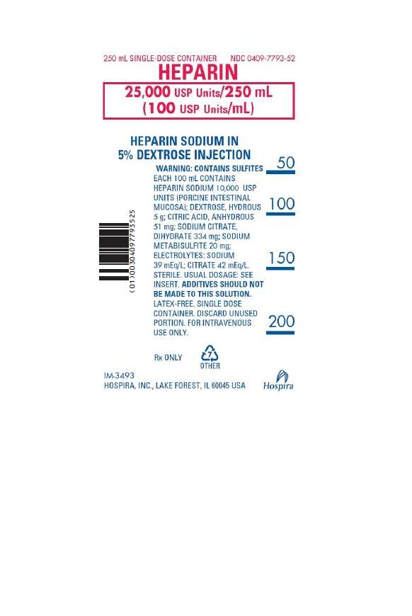 Heparin Sodium and Dextrose