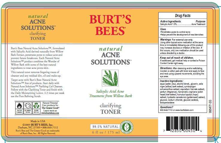 Natural Acne Solutions Clarifying Toner