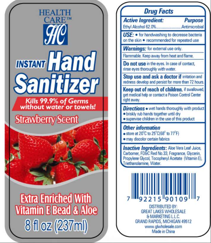 HEALTHCARE Instant Hand Sanitizer Strawberry Scent