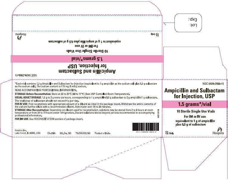 Ampicillin and Sulbactam