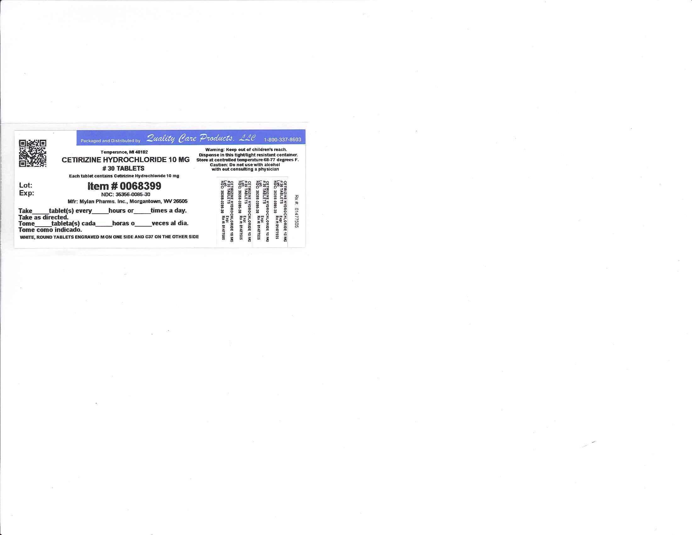 Cetirizine Hydrochloride