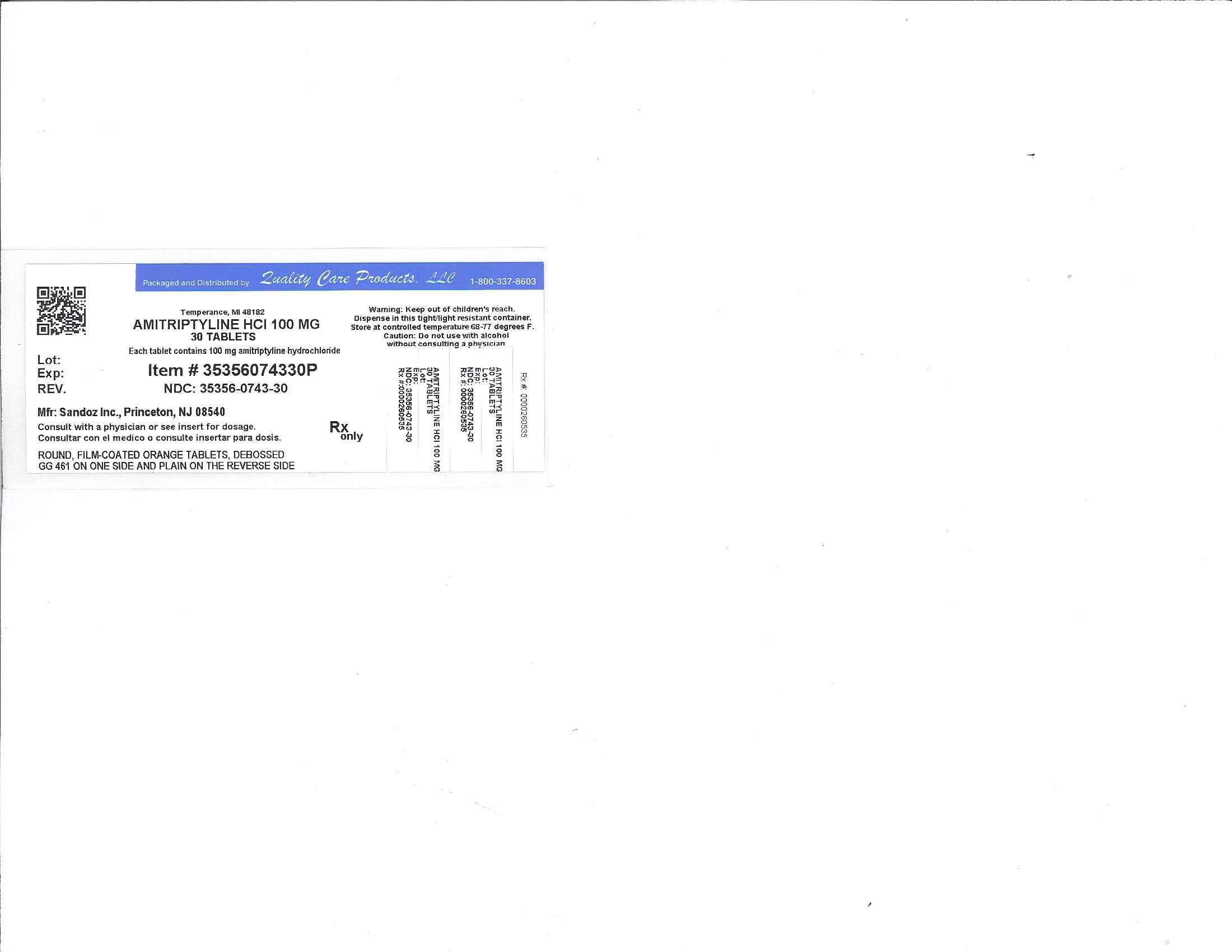 Amitriptyline Hydrochloride