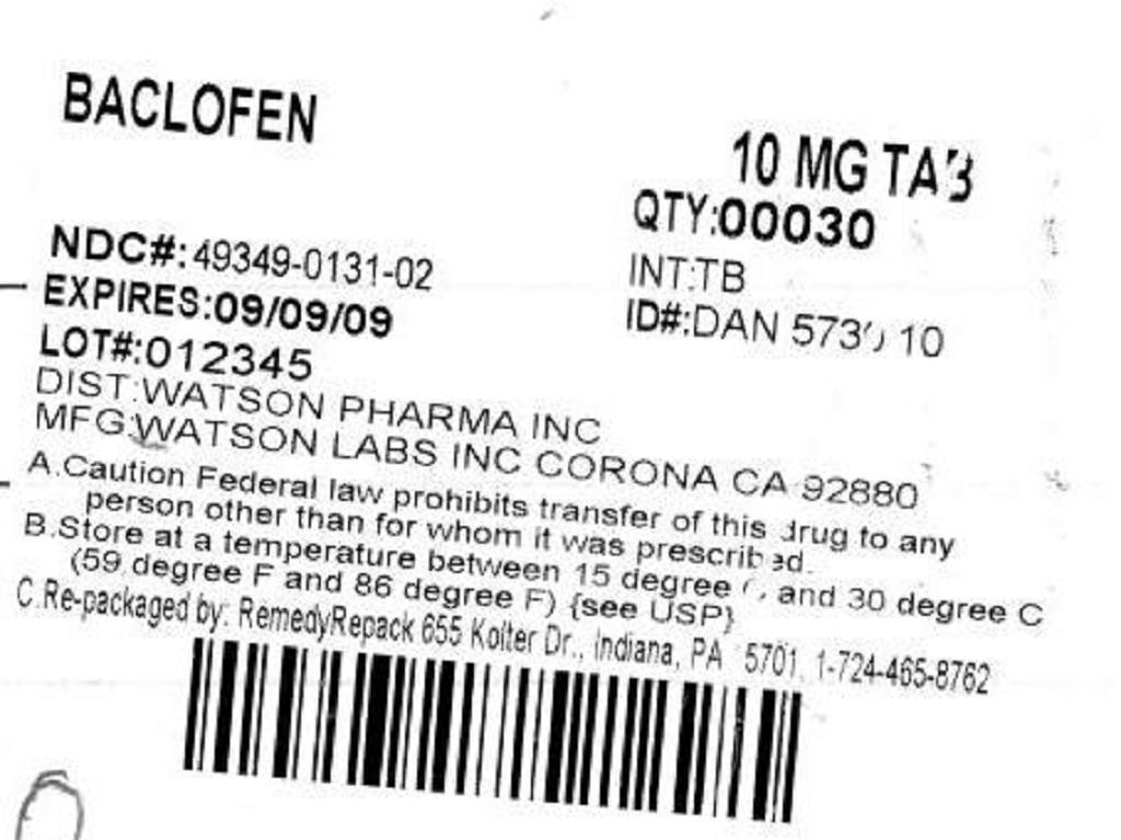 Baclofen