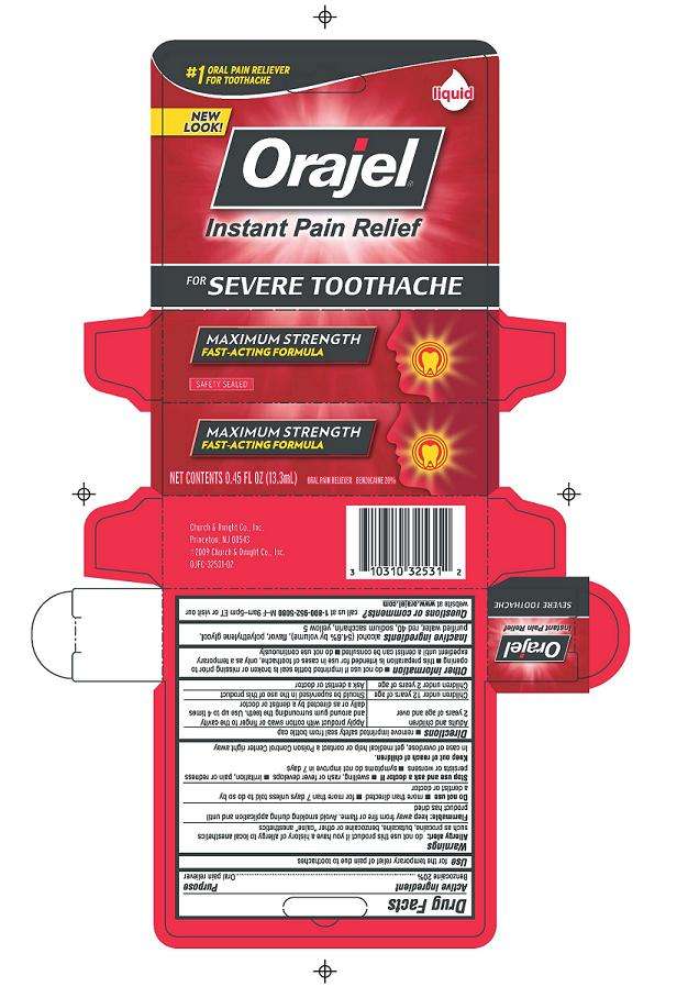 Orajel Severe Toothache