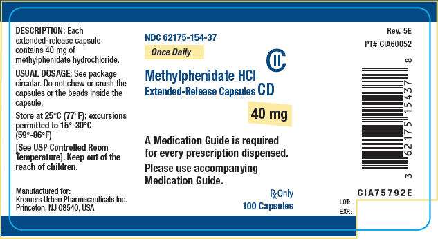 methylphenidate hydrochloride CD