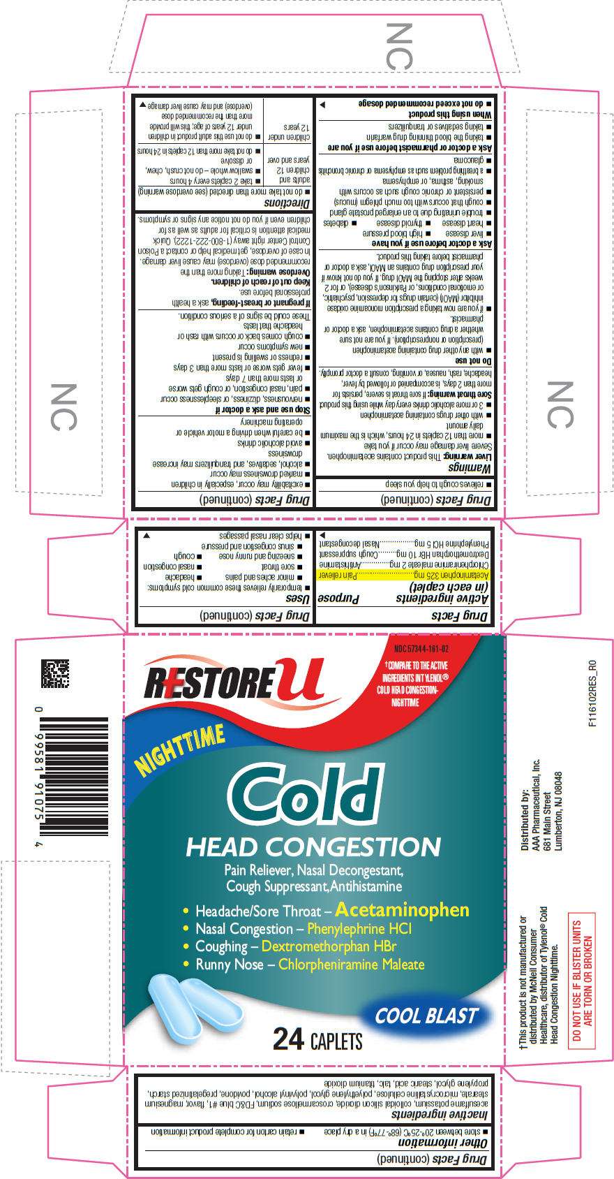 Acetaminophen, Chlorpheniramine Maleate, Dextromethorphan Hydrobromide, Phenylephrine Hydrochloride