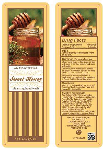 Sweet Honey Antibacterial Hand Wash