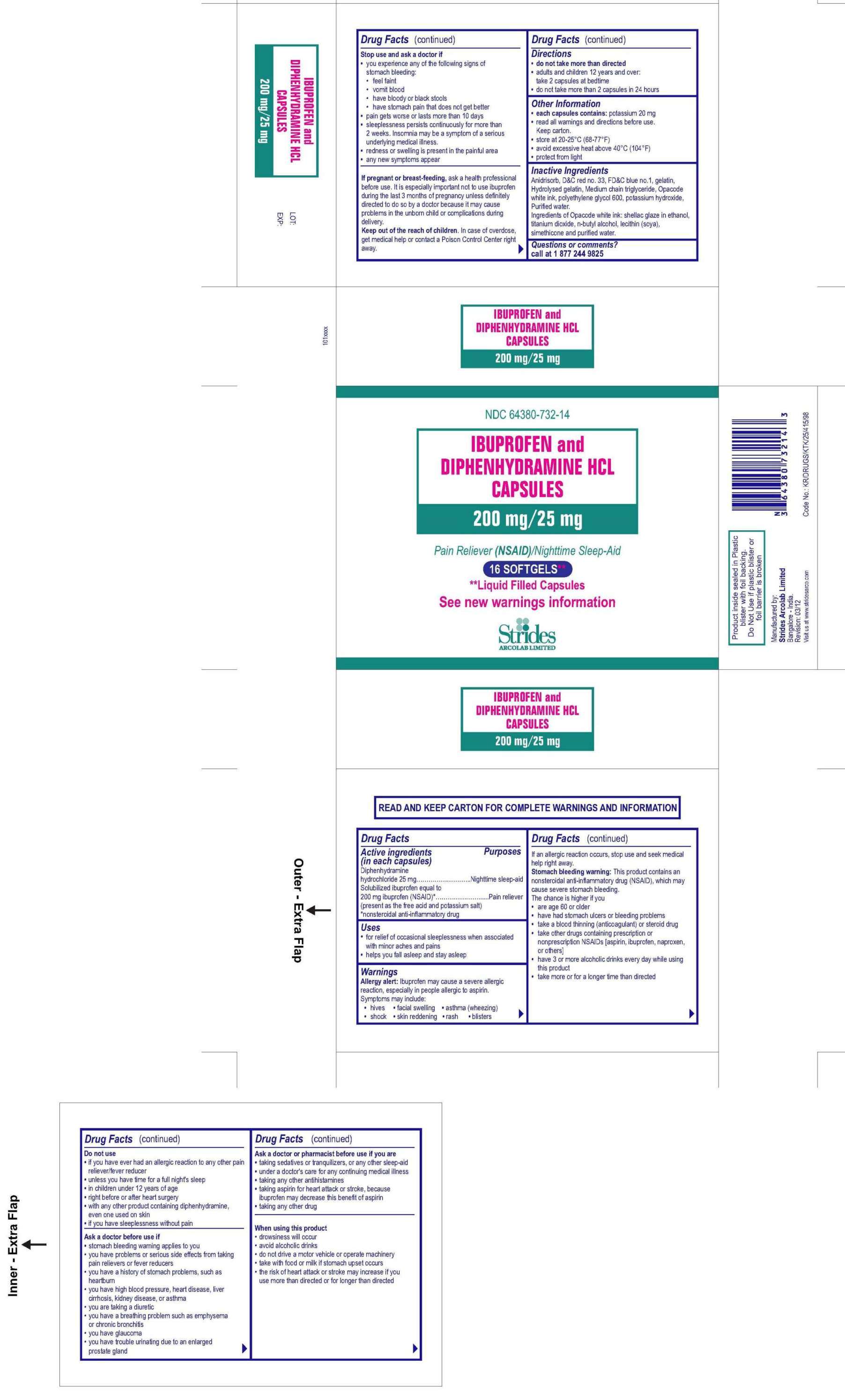 IBUPROFEN AND DIPHENHYDRAMINE HCL