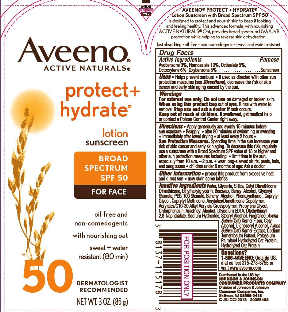 Aveeno Protect Plus Hydrate Sunscreen