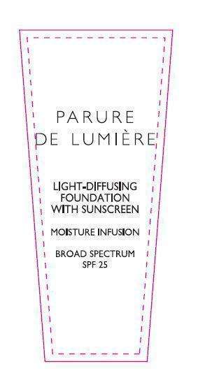 PARURE DE LUMIERE LIGHT-DIFFUSING FOUNDATION WITH SUNSCREEN MOISTURE INFUSION BROAD SPECTRUM SPF 25 13 ROSE NATUREL