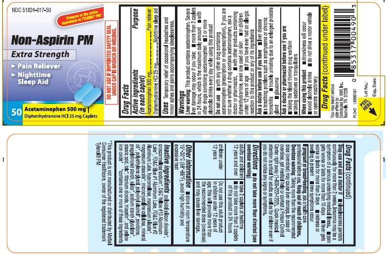 Non-Aspirin PM Extra Strength