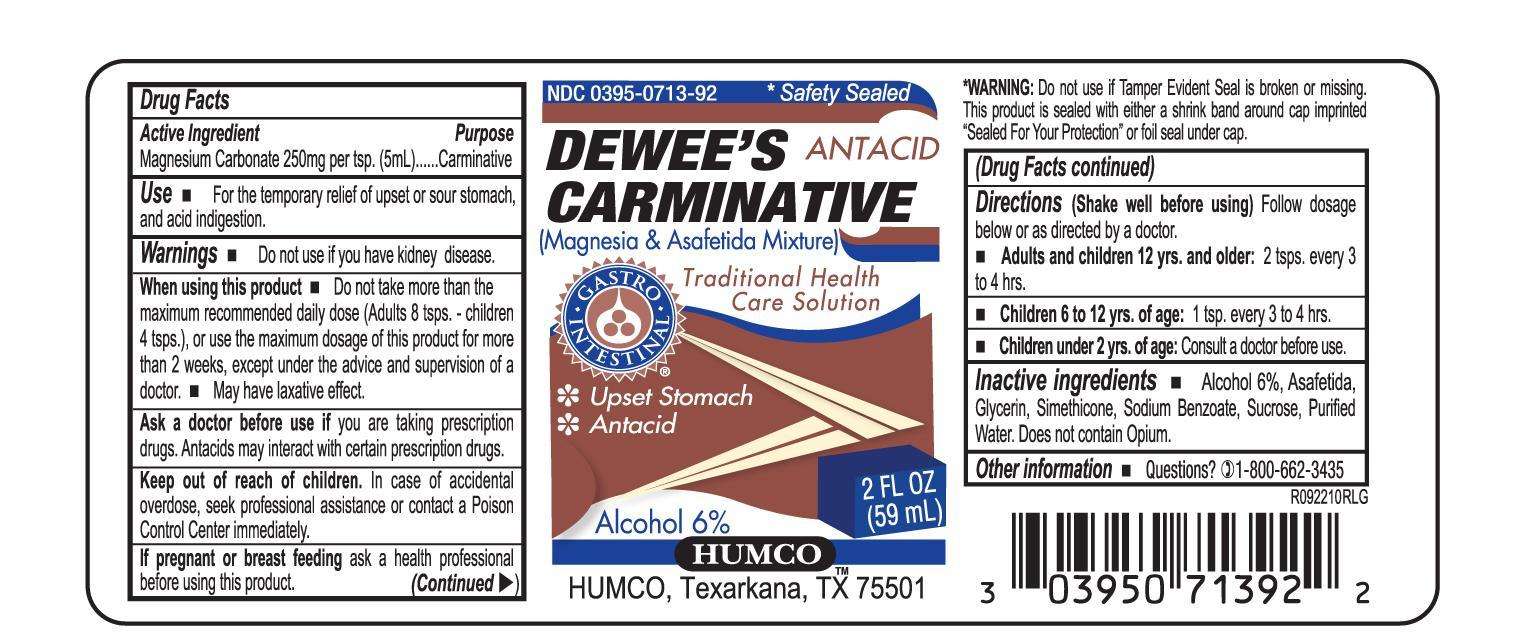 Humco Dewees Carminative