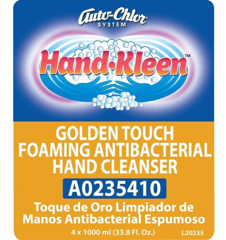 Hand Kleen Golden Touch Antibacterial Hand Cleanser