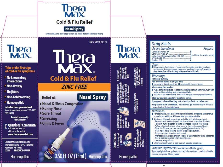 THERABIOGEN COLD AND FLU RELIEF NASAL