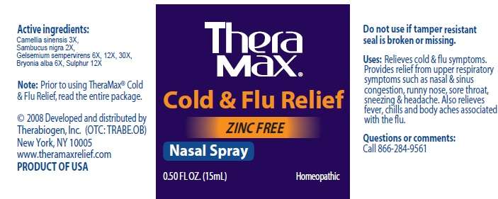 THERABIOGEN COLD AND FLU RELIEF NASAL