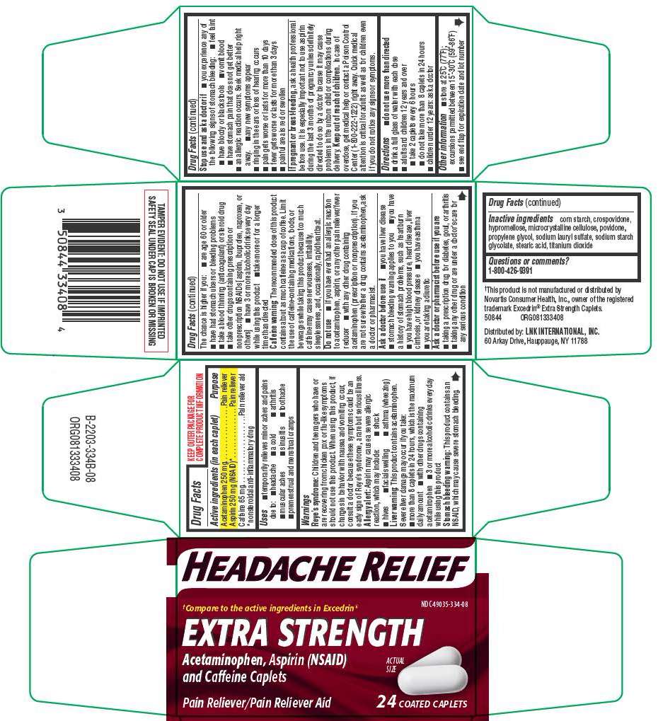 Headache Relief Extra Strength