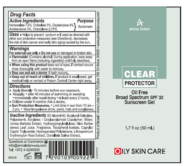 ANNA LOTAN Clear Protector Free Broad Spectrum SPF 32 Sunscreen