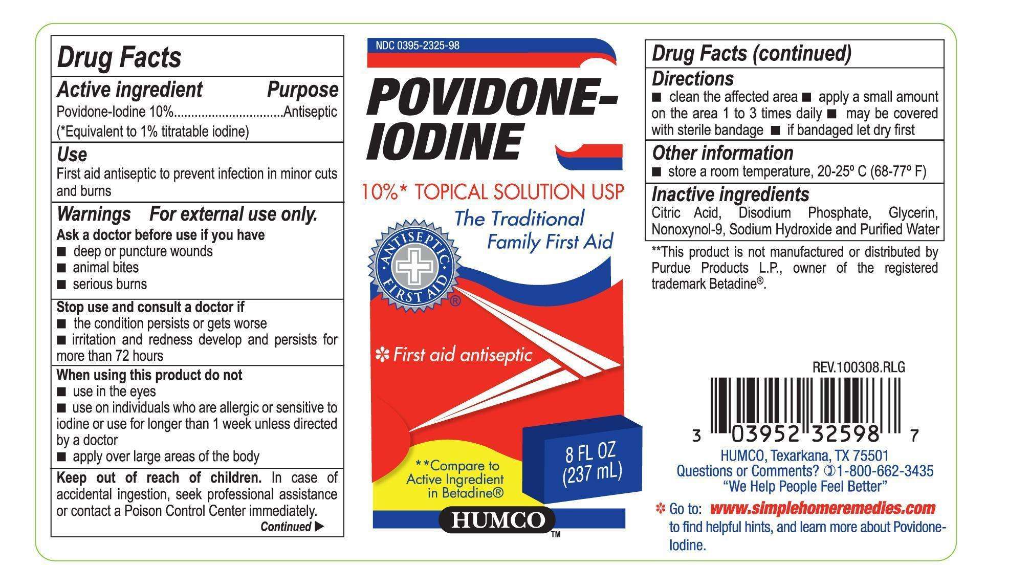 Humco Povidone Iodine