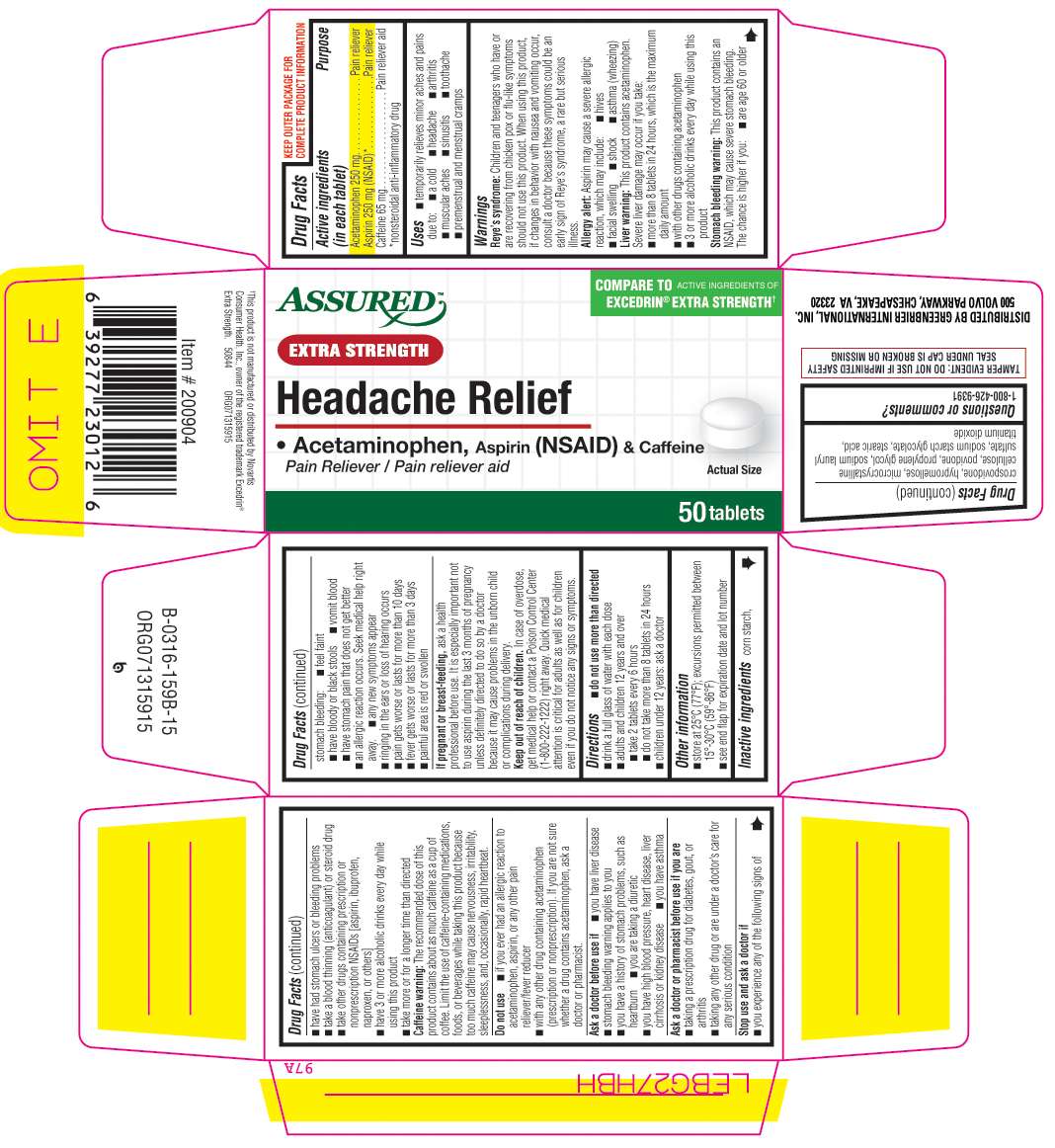 Extra Strength Headache Relief