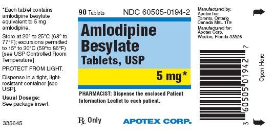 Amlodipine Besylate