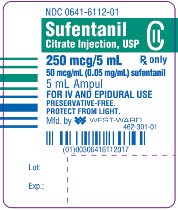 Sufentanil Citrate