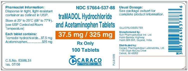 TRAMADOL HYDROCHLORIDE AND ACETAMINOPHEN