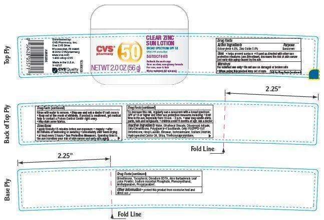 CVS Clear Zinc SPF 50