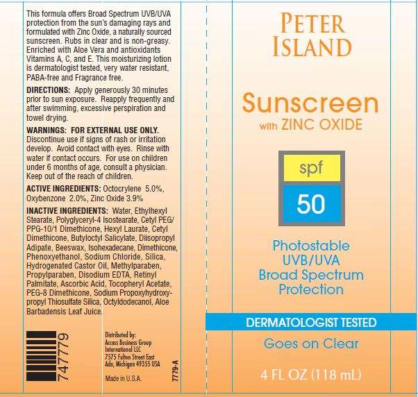 Peter Island Sunscreen