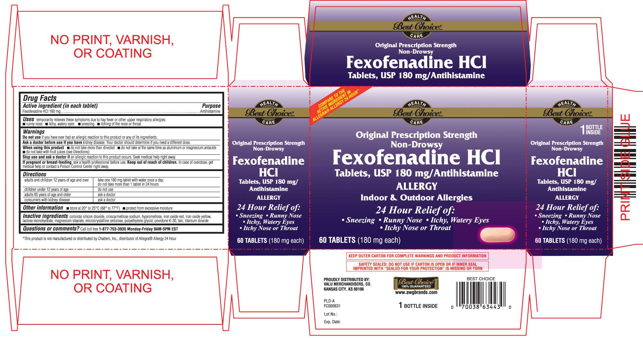 Fexofenadine HCl