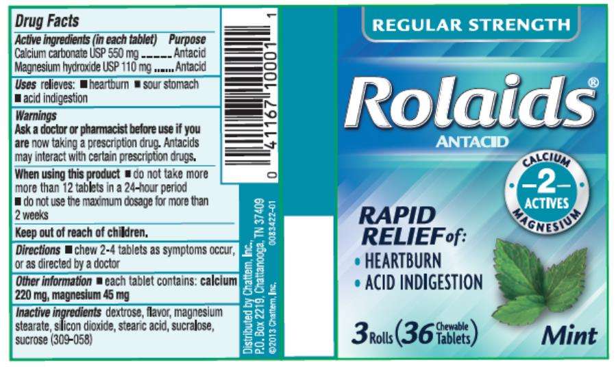 Rolaids Regular Strength Mint