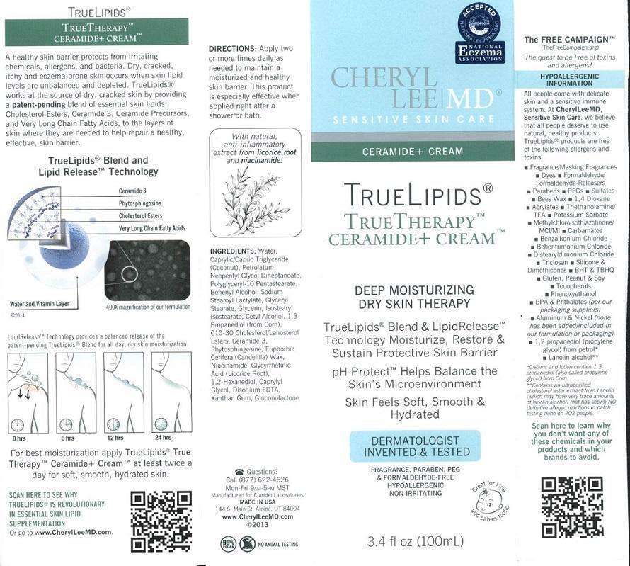 TrueLipids TrueTherapy Ceramide Cream