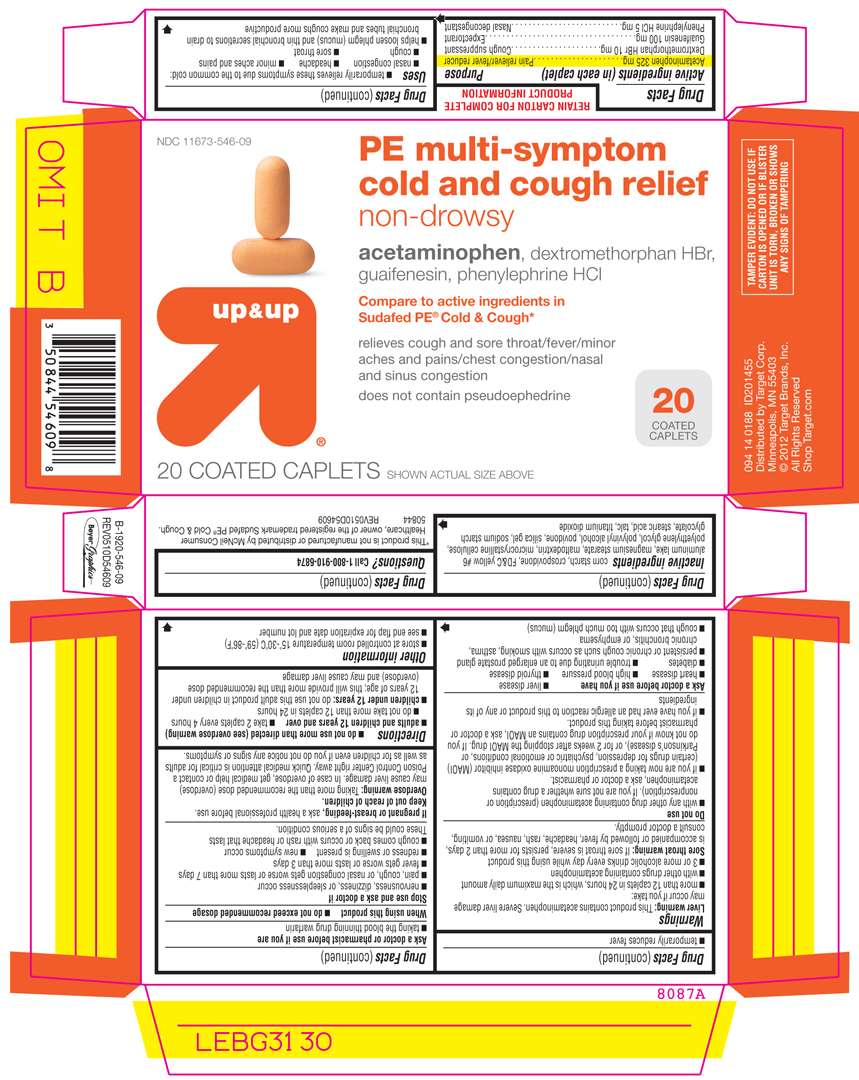 PE multi-stymptom cold and cough relief