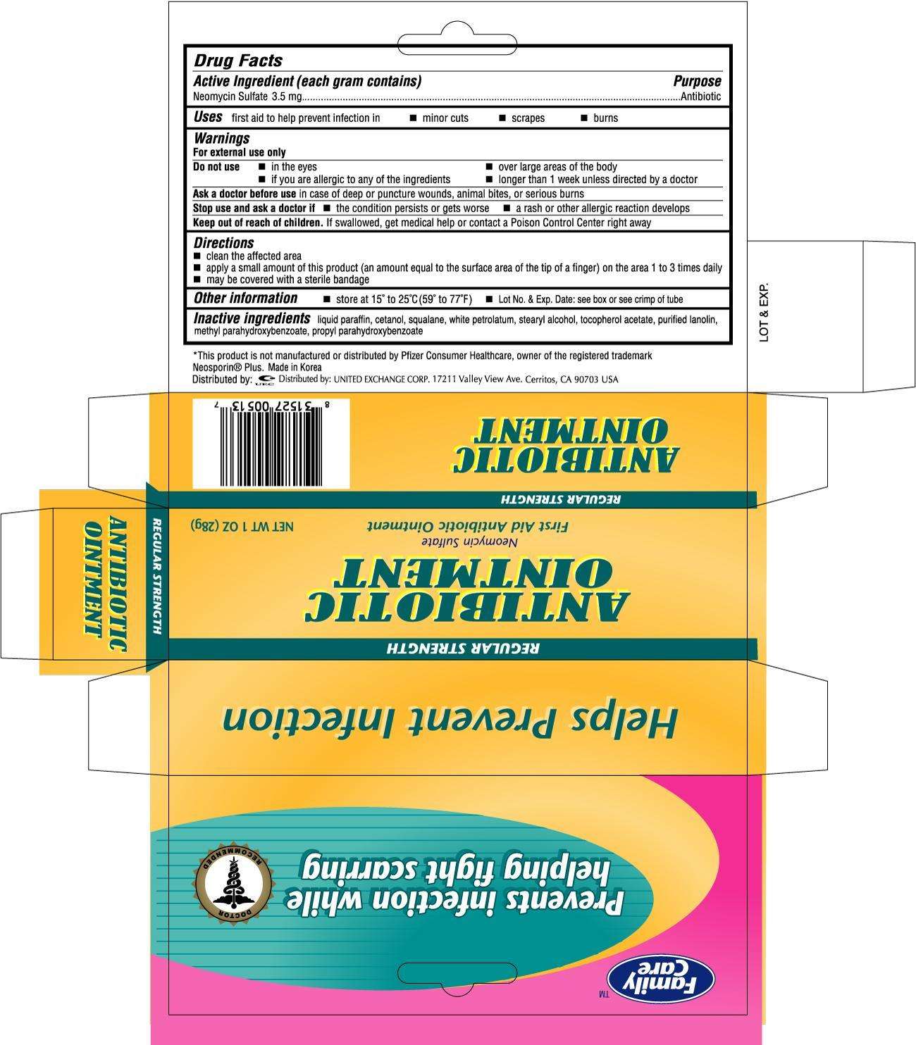 FAMILY CARE ANTIBIOTIC