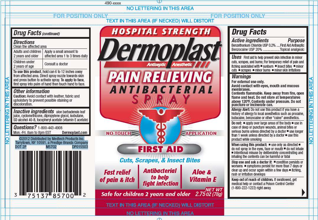 Dermoplast Pain Relieving Antibacterial