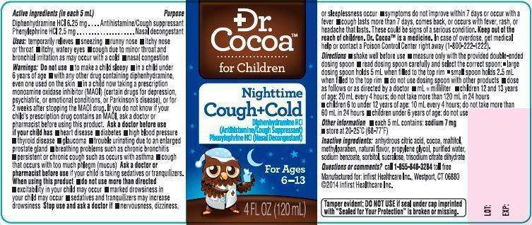 Dr. Cocoa Nighttime Cough and Cold