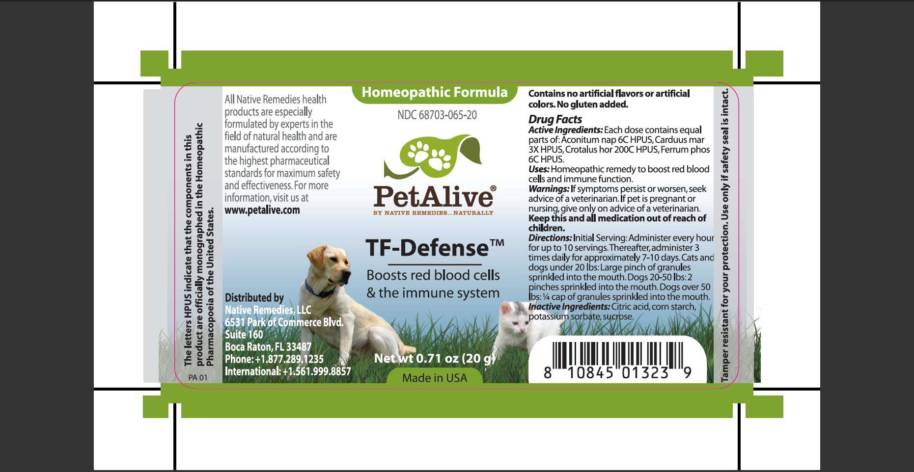 PetAlive TF-Defense