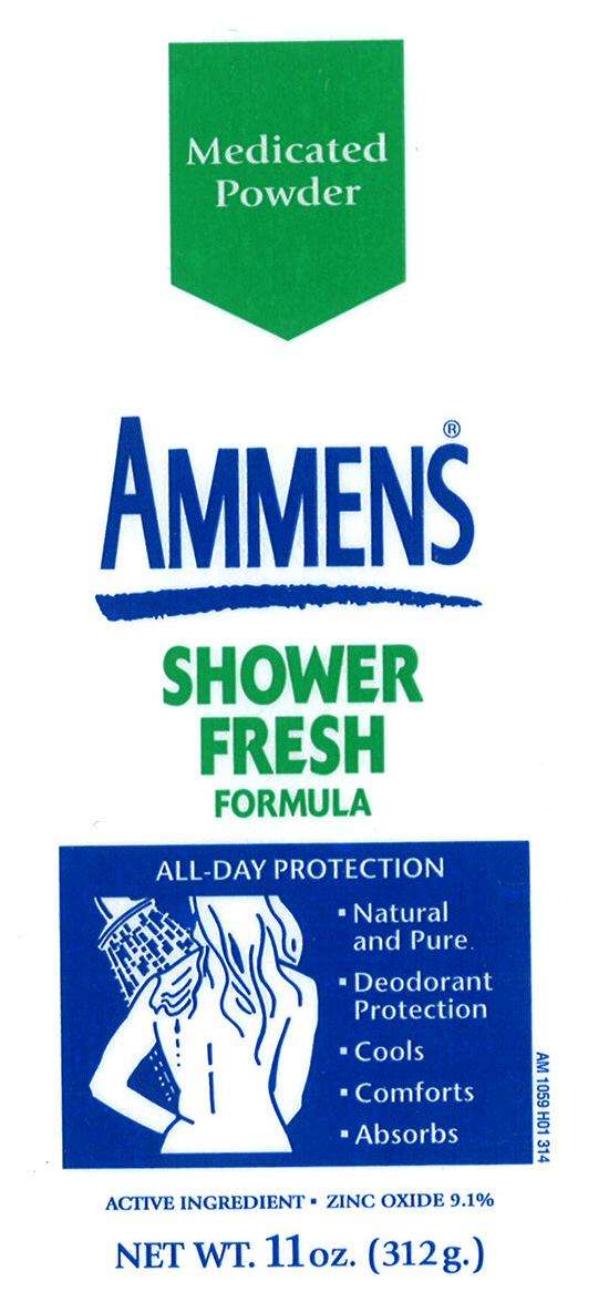 Ammens Medicated Powder Shower Fresh Formula