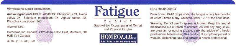 FATIGUE RELIEF