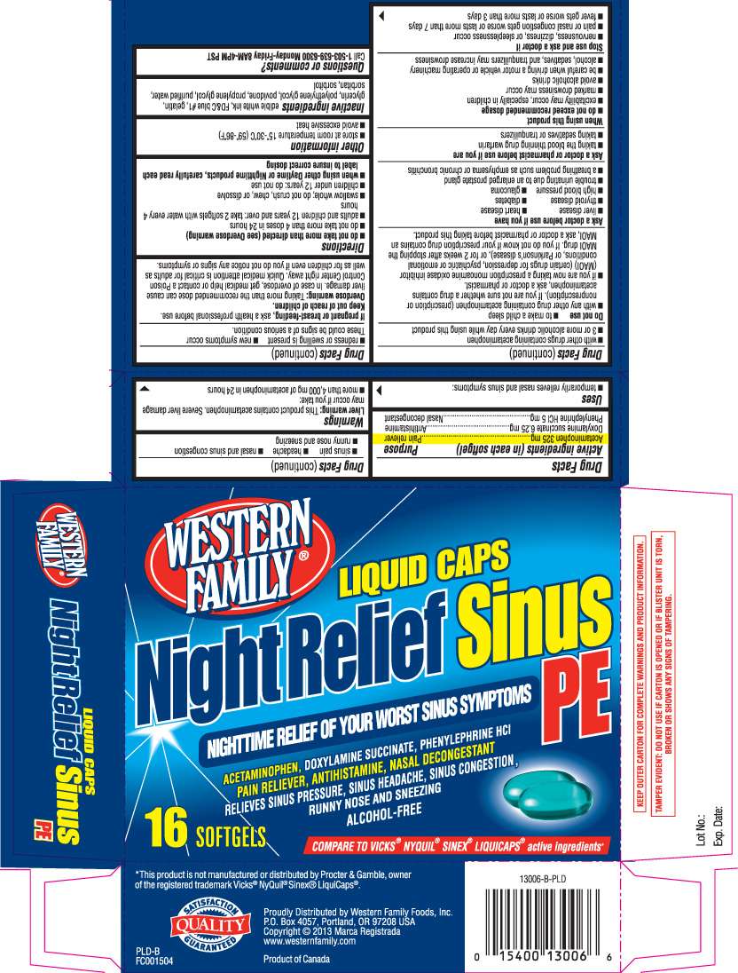 Night Relief sinus