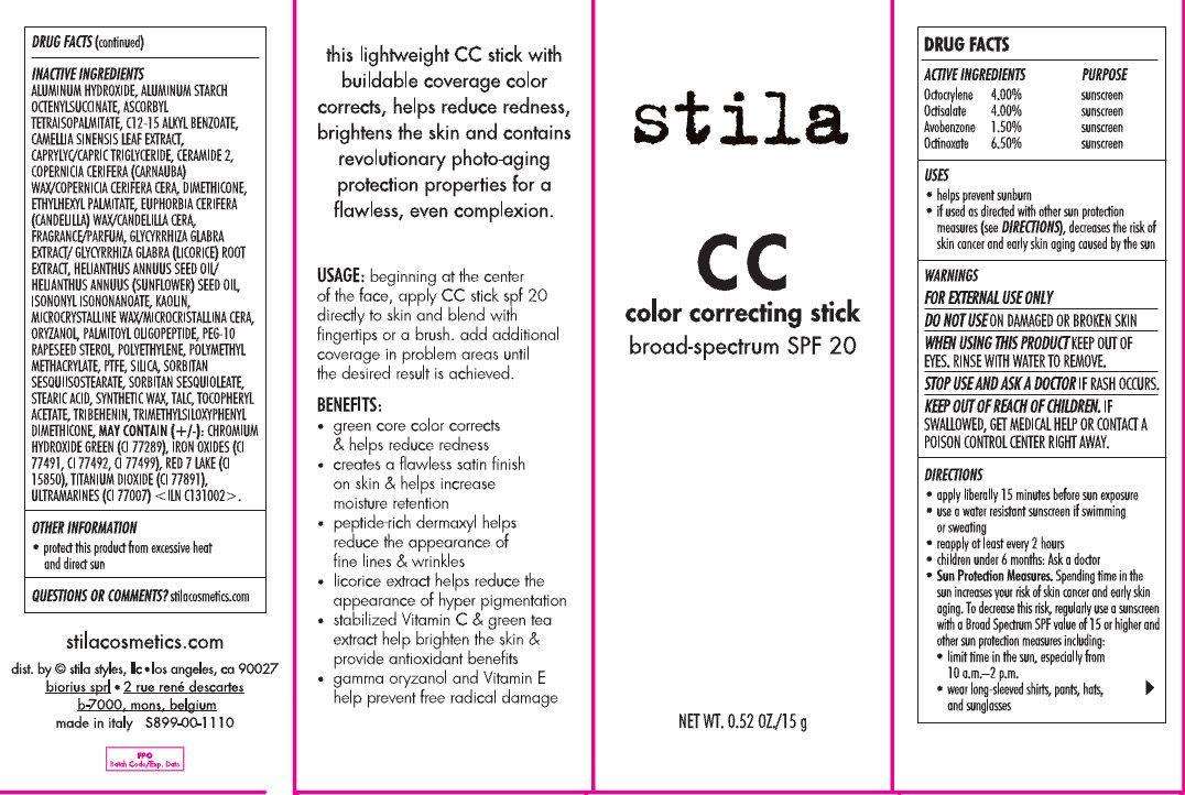 stila CC color correcting broad-spectrum SPF 20 01 FAIR